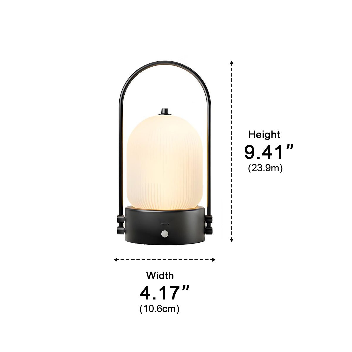 Touch Sensitive LED Dimmable Table Lamp Rechargeable