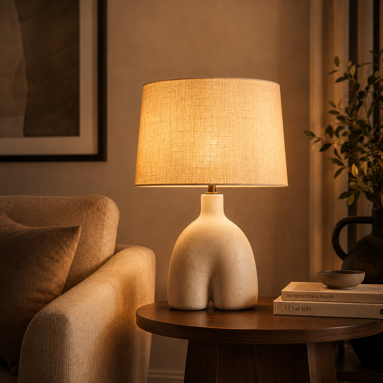 AuraLume warm interior lighting