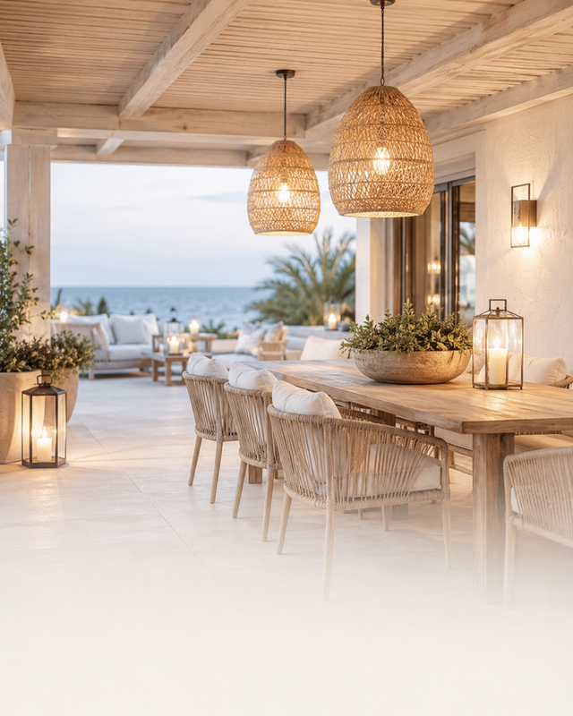 Outdoor lighting collection