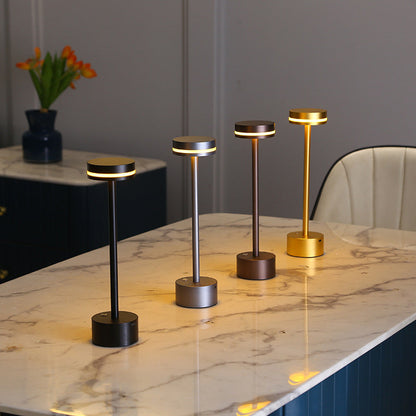 Portable Rechargeable Table Lamp Rod-Style LED Atmosphere Lamp