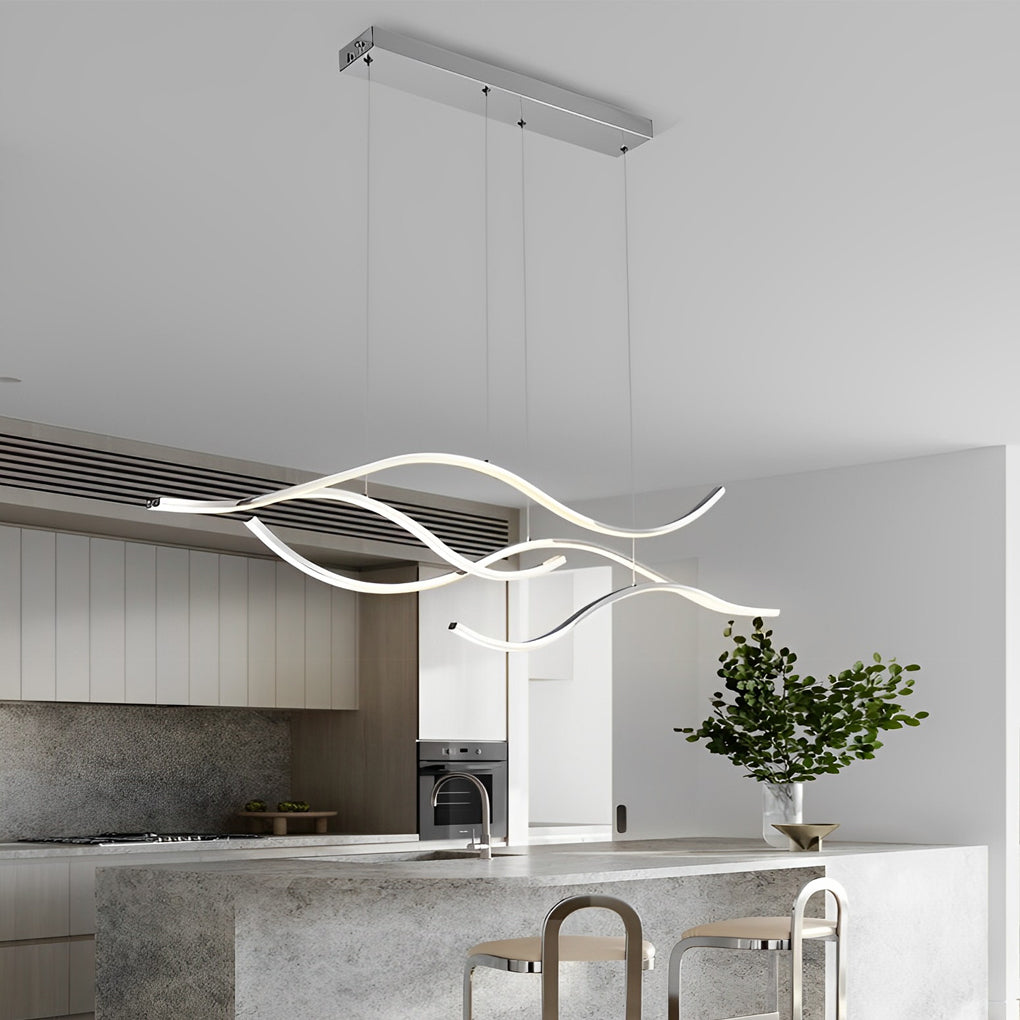 Modern Kitchen Lighting Bundle - Linear, Pendant, Cabinet