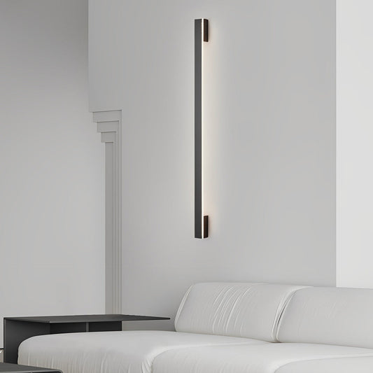 Minimalist LED Linear Lights Three Step Dimming Copper Modern Wall Lamp