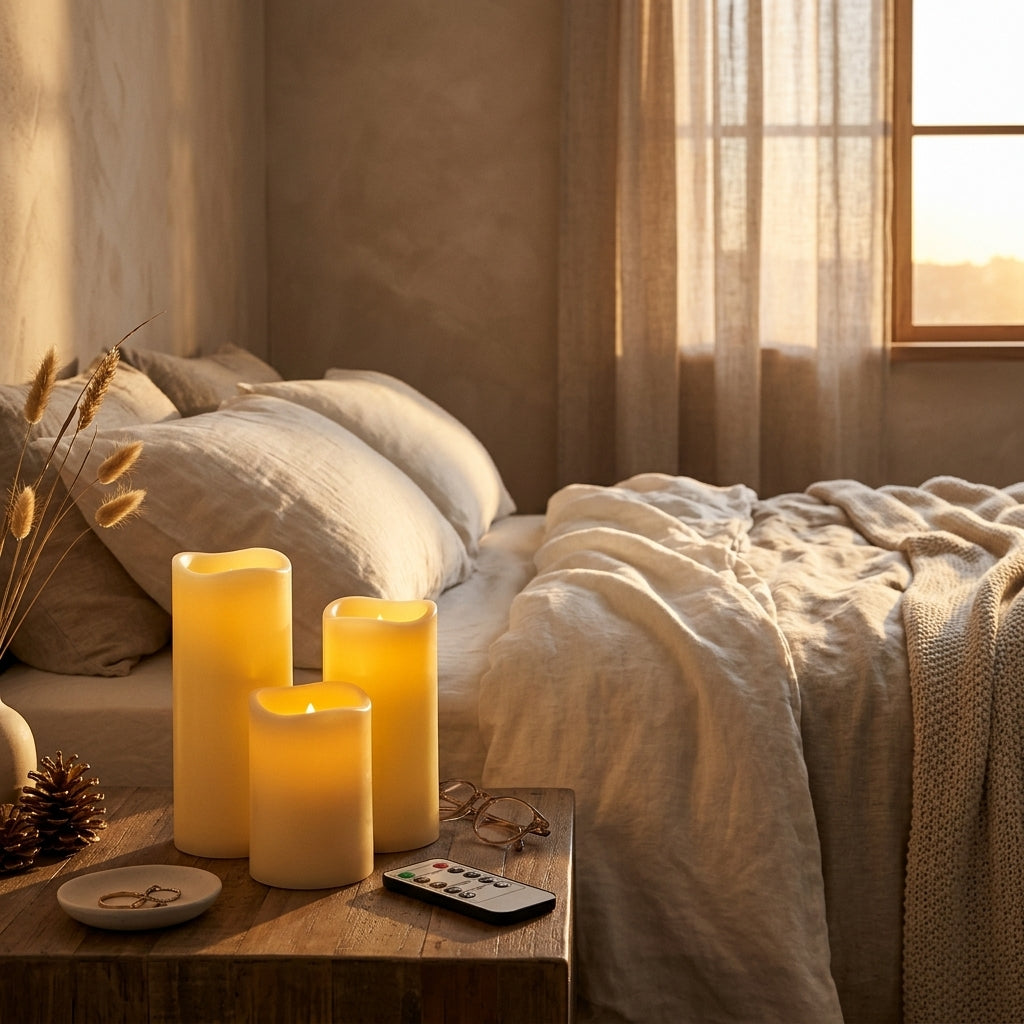 Flameless LED Candles with Remote - Flickering Waterproof Candle Sets in 24 to 144 Packs with Timer Control for Weddings, Venues and Mantels