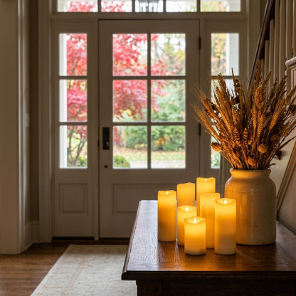 Flameless LED Candles with Remote - Flickering Waterproof Candle Sets in 24 to 144 Packs with Timer Control for Weddings, Venues and Mantels