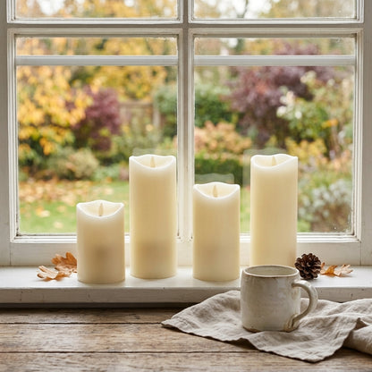Flameless LED Candles with Remote - Flickering Waterproof Candle Sets in 24 to 144 Packs with Timer Control for Weddings, Venues and Mantels