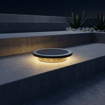 Modern Landscape Light - Gray Die-cast Aluminum and Glass Fixture with Base or Ground Insert Mount, Solar or Hardwired, for Courtyards