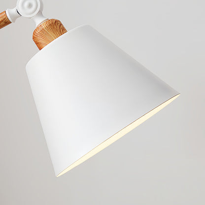 Metallic Floor Lamp Modern Adjustable Standing Lamp