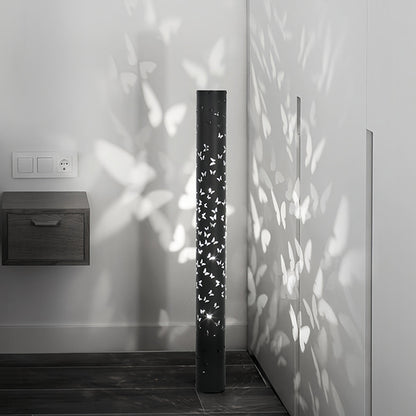 Butterfly Floor Lamp Ambient Projector Decorative Column Lamp