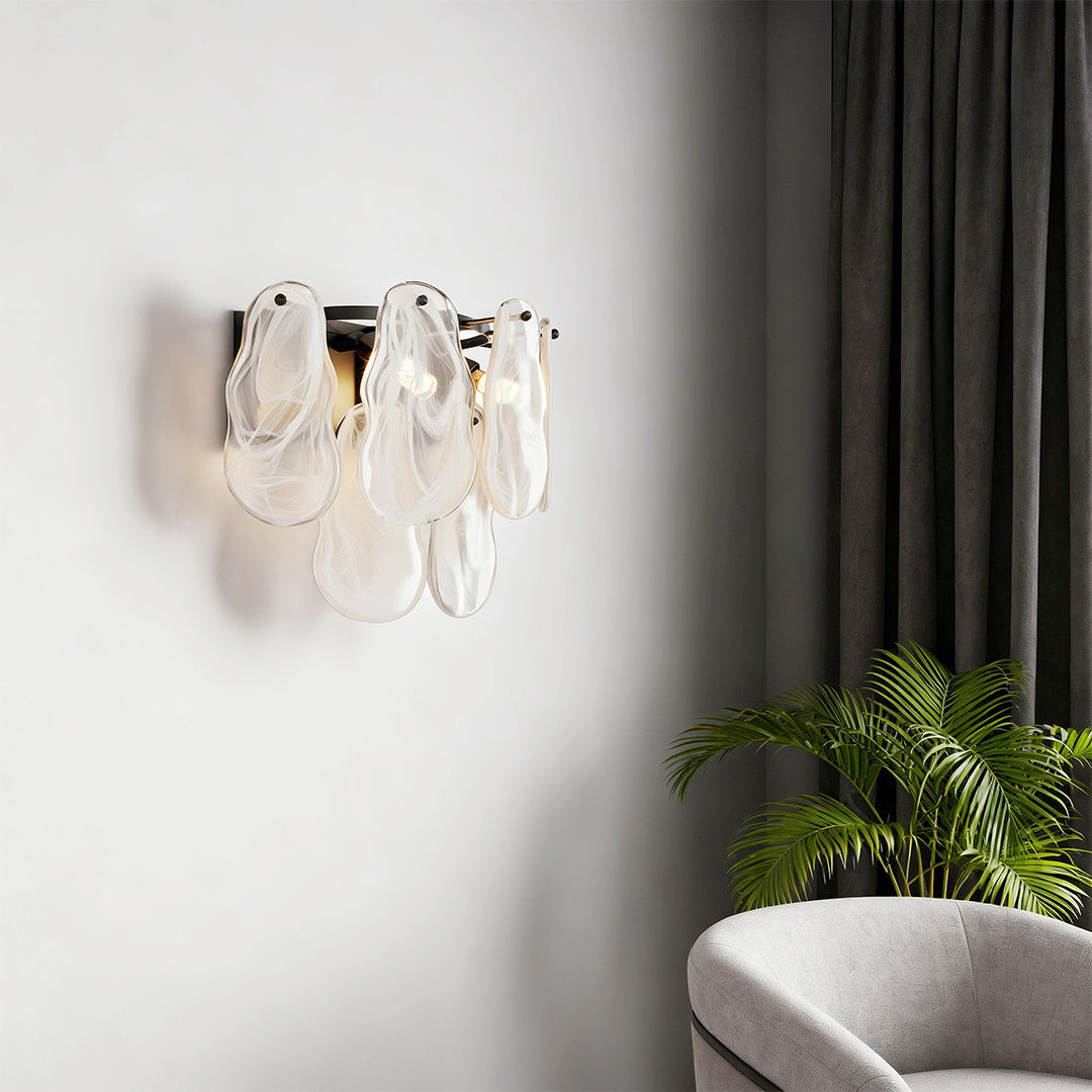 Art Deco Wall Lights Creative French Luxury Glass Lamp