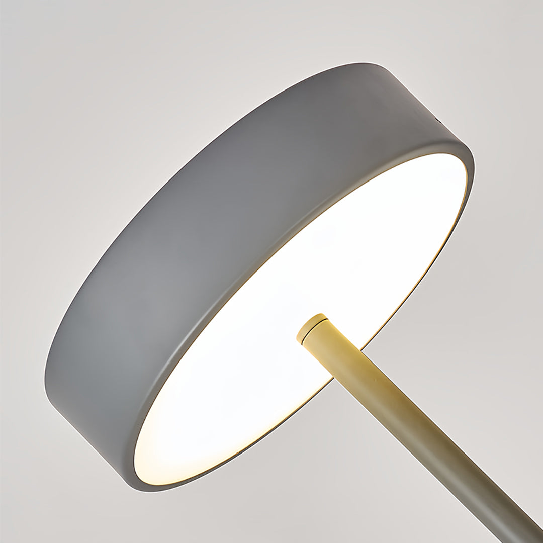 Petite Floor Lamp Modern Dimmable  Contemporary Reading Pole Lamps