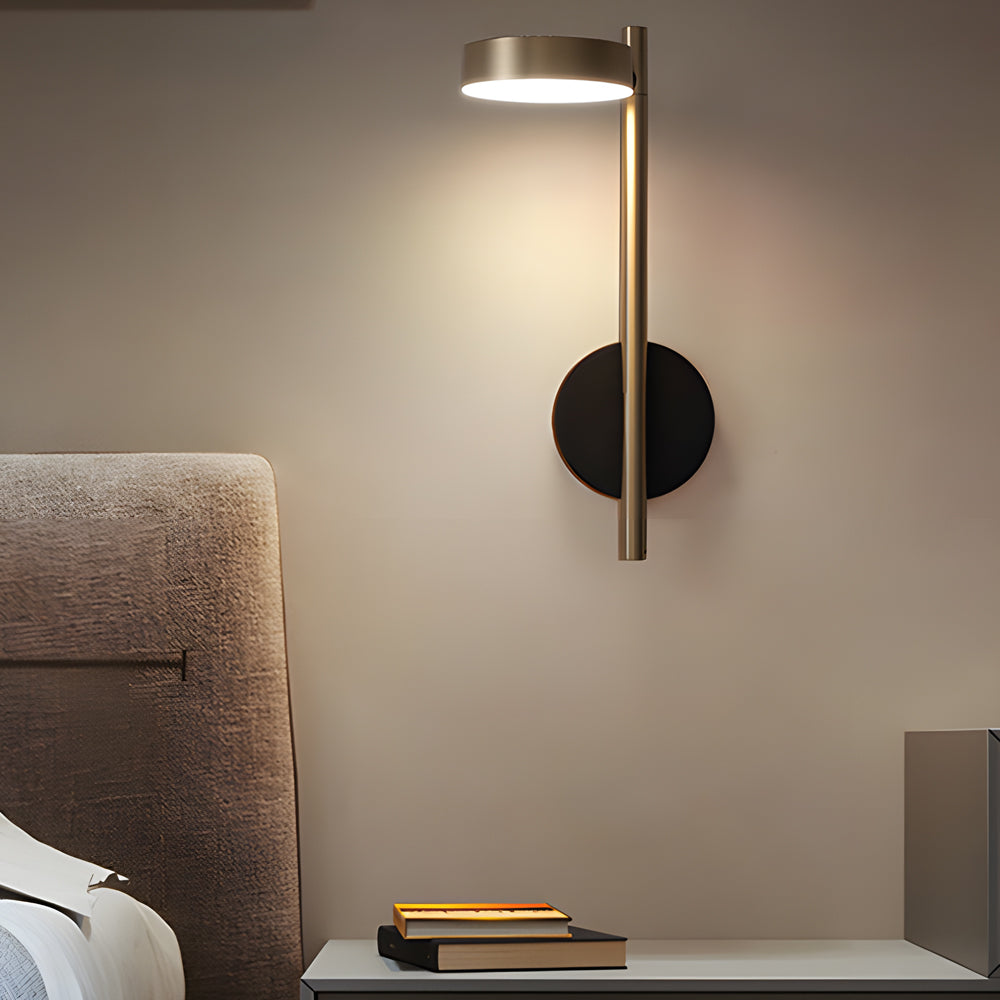 Bedside Lamps for Wall Adjustable LED Luxury Metal Light