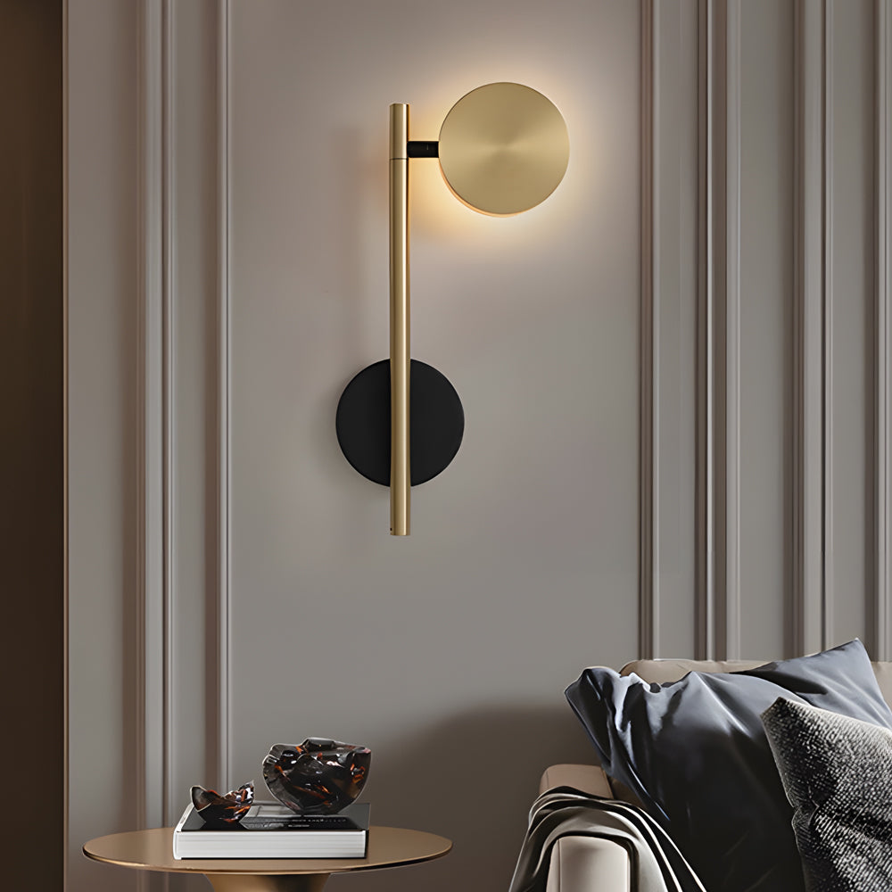Bedside Lamps for Wall Adjustable LED Luxury Metal Light