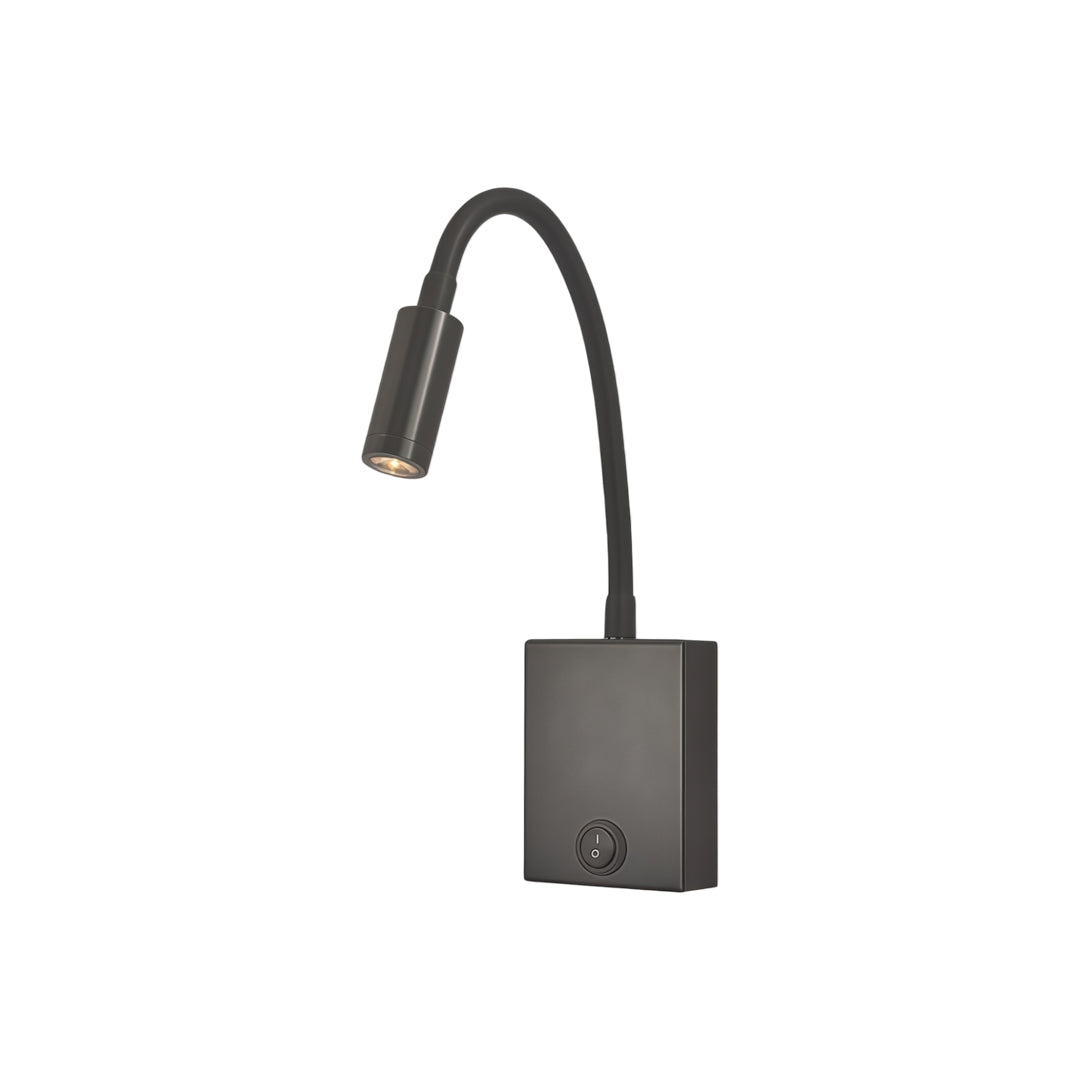 Bedside Reading Wall Lights Creative Black Metal Lamp