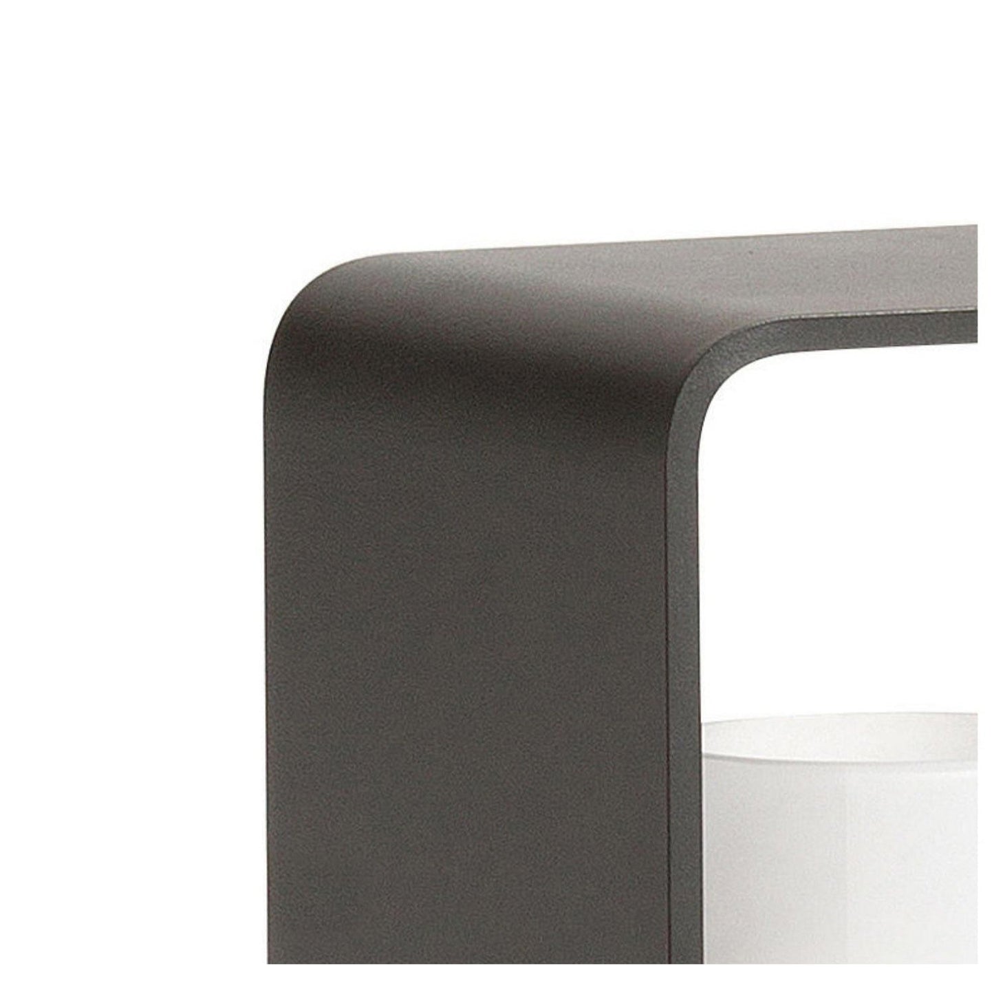 [Open-Box]Black Lantern Outdoor Light Rectangular Frame Waterproof Lamp