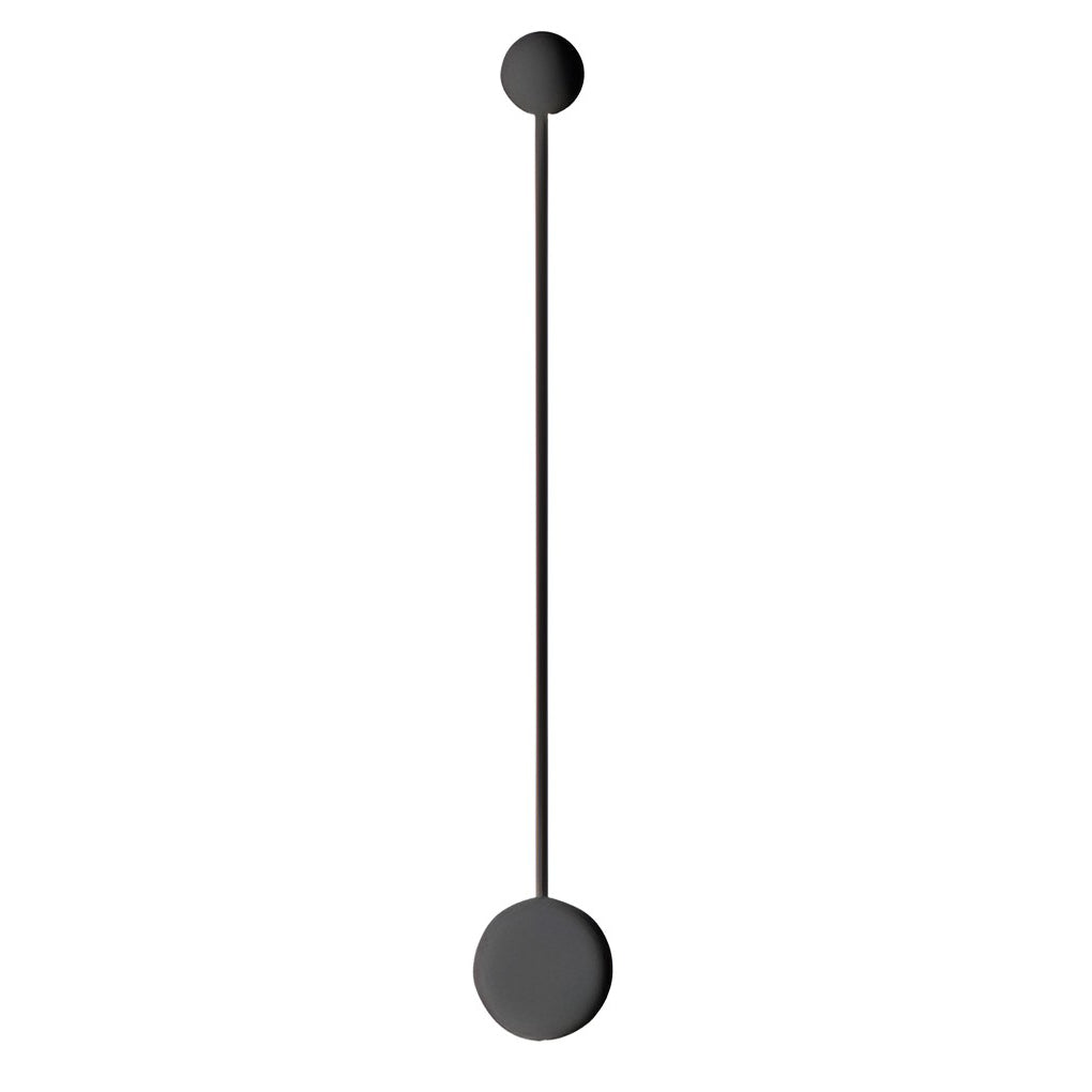 Black Wall Light Modern LED Straight Line Right Angle Light