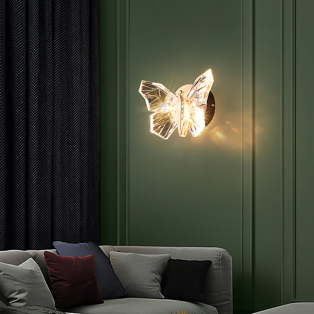 Butterfly Wall Light Elegant Decorative Wall Sconce