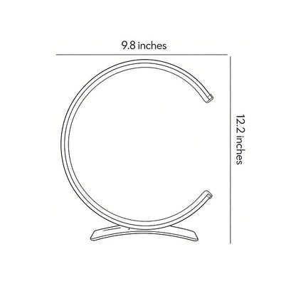 C Shaped Table Lamp Touch-Control LED Modern Ambient Lamp