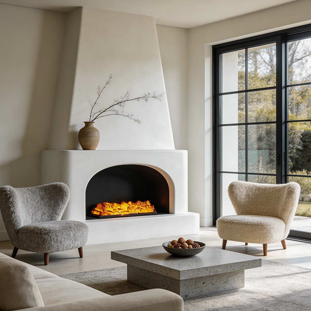 Charcoal Burner Lighter Decorative Resin Simulation Fireplace Light