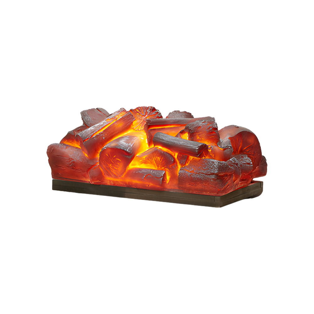 Charcoal Burner Lighter Decorative Resin Simulation Fireplace Light