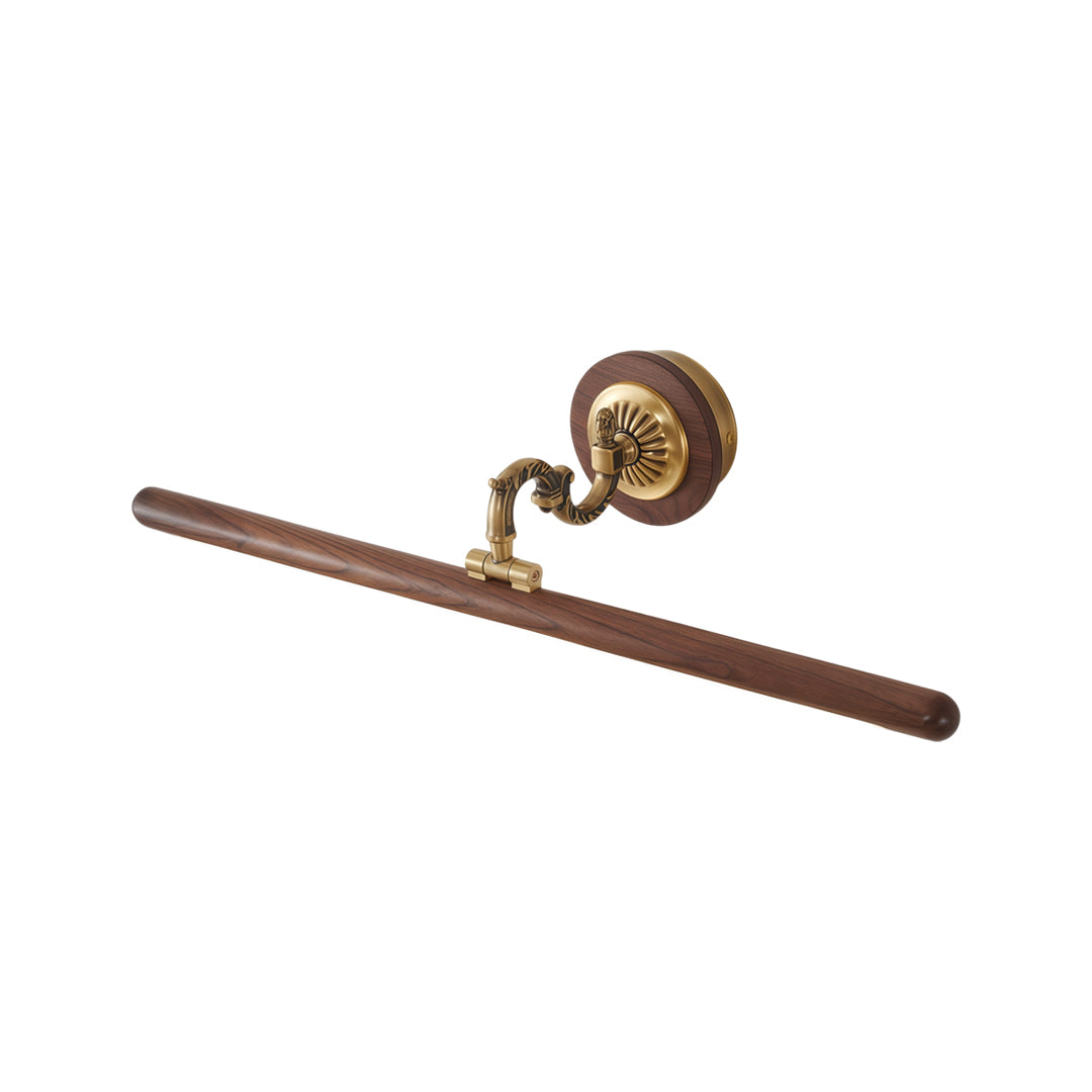 Bathroom Vanity Bar Light Fixtures Full Copper LED Walnut Light