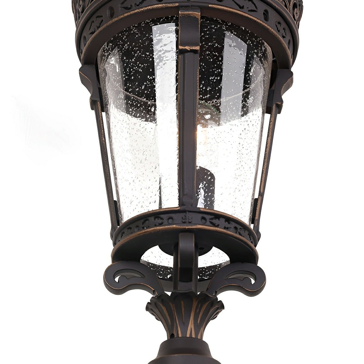 Classic Vintage European Lantern Pathway Bollard Light