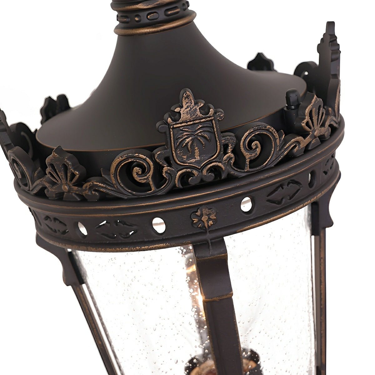 Classic Vintage European Lantern Pathway Bollard Light