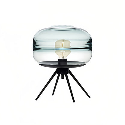 Glass Small Table Lamp Modern Nordic Four Legged Accent Lamp