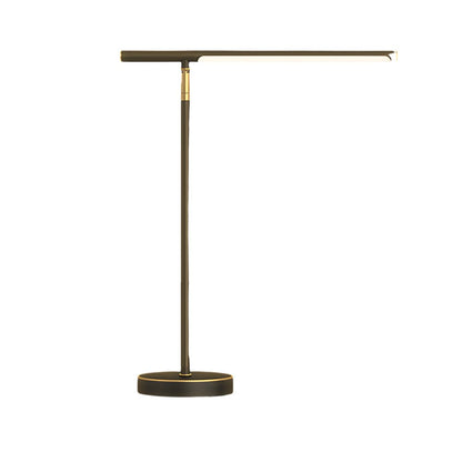 Linear Table Light Copper LED Adjustable Angle Lamp