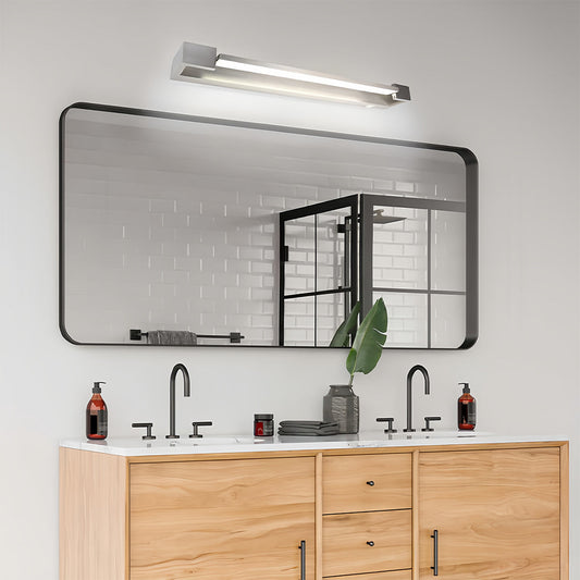 Chrome Bathroom Vanity Light Modern Makeup Modern Mirror Wall Light