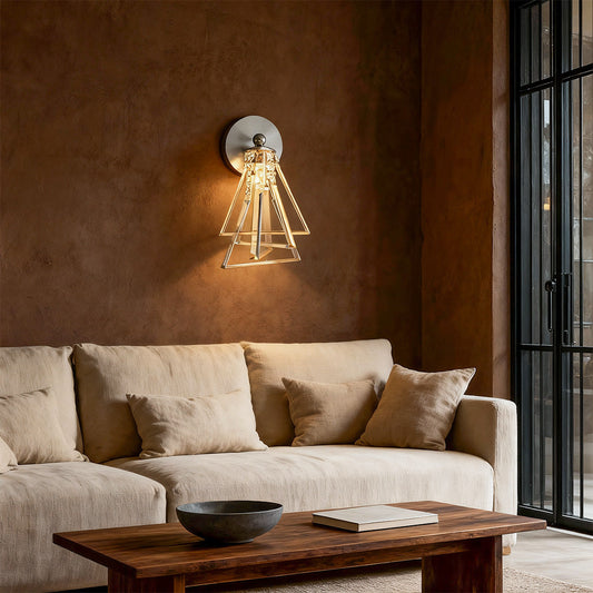 Crystal Wall Lights Modern Luxury Solid Copper Lamp