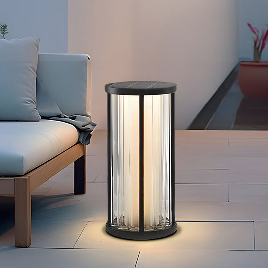 Cylinder Lantern Outdoor Light Waterproof Outdoor Solar Lights