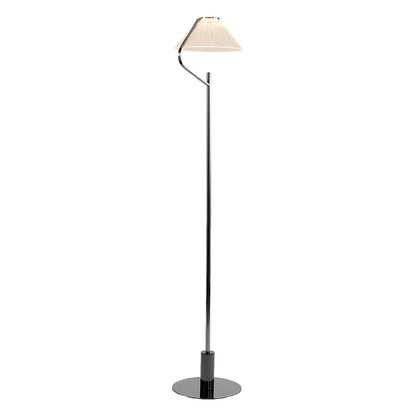Floor Metal Lamp Elegant Chrome Acrylic Luxury LED Standing Lamp