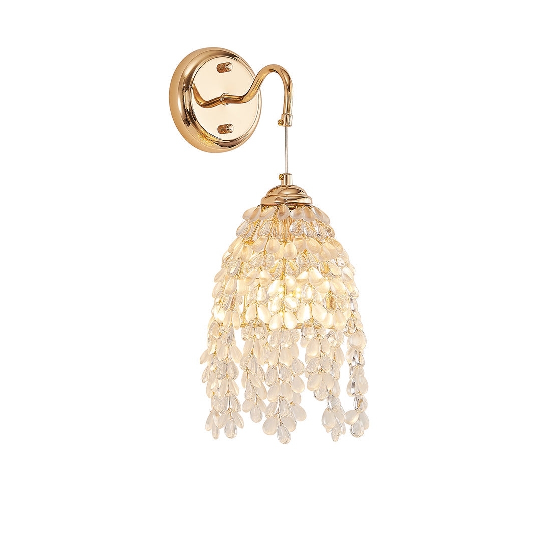 Minimalist Crystal LED Wall Sconce