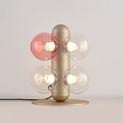 Minimalist LED Glass Bubble Table Lamp Multi-ball Decorative Lamp