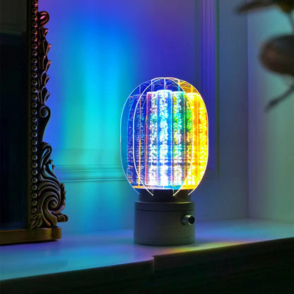 Colourful Table Lamps Aluminum Artistic Unique LED Decorative Lamps