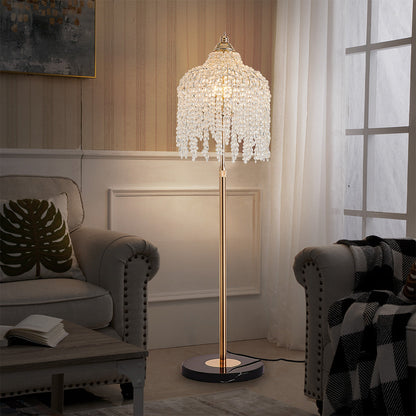 Luxury Crystal LED Floor Lamp