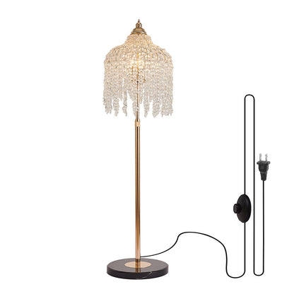 Floor Crystal Lamps LED Decorative Luxury Hardware Light