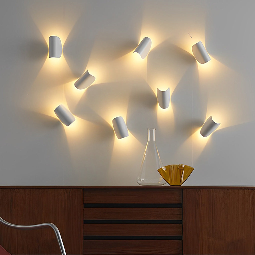 Folding Wall Sconce Creative Adjustable Metal LED Lamp