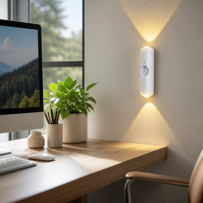 Motion Sensor RGB Night Light - Rechargeable Seven Colour or Three Colour LED in Two, Three or Five Piece Packs for a Nursery