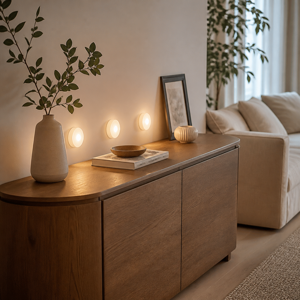Motion Sensor Rechargeable Night Light - Cord-Free Warm or White LED in 2, 4, 6 or 8 Piece Packs for Nursery, Hall and Bedside