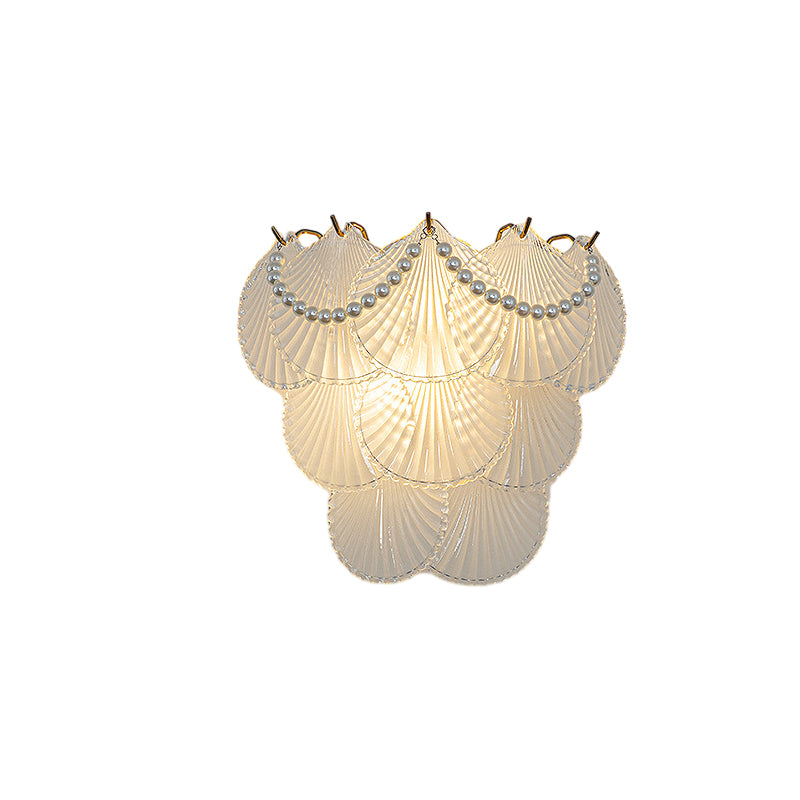 Glass Feather Wall Light Modern Luxury Unique Light