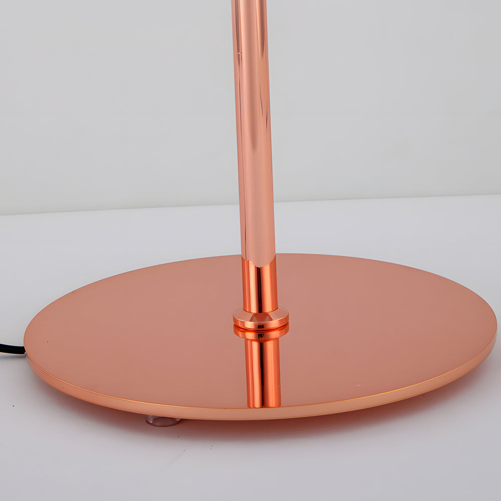 Glass Mushroom Table Lamp Dome-Shaped Ambient LED Light