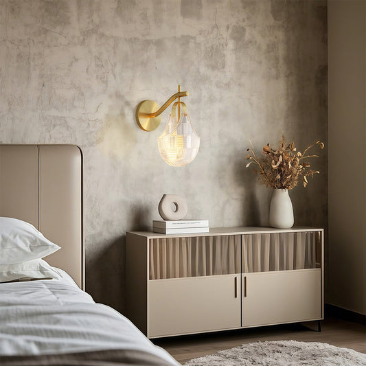 Luxury Minimalist Glass Wall Sconce