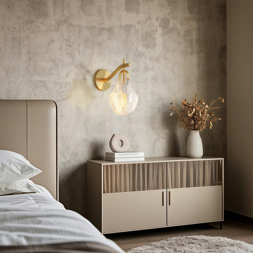 Glass Wall Sconces Luxury Minimalist Decorative Lamp