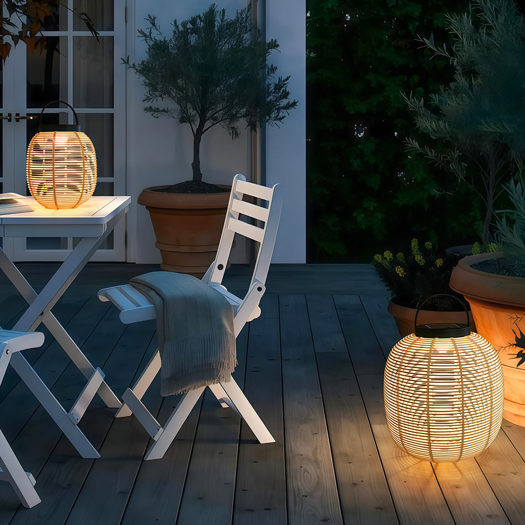LED Outdoor Solar Lantern Decorative Ambiance Lights
