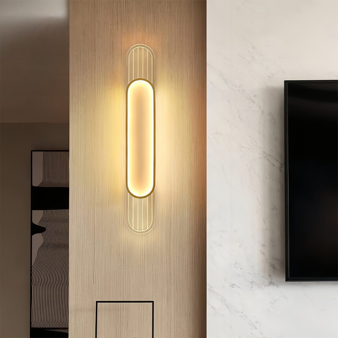 Linear LED Wall Light Modern Minimalist Creative Lamp