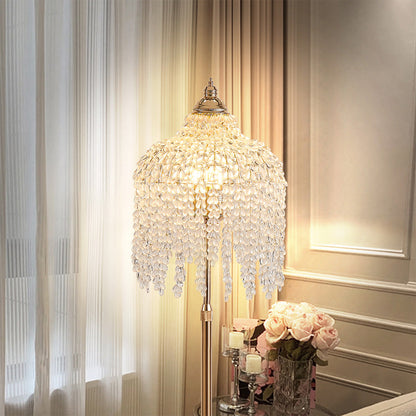 Floor Crystal Lamps LED Decorative Luxury Hardware Light