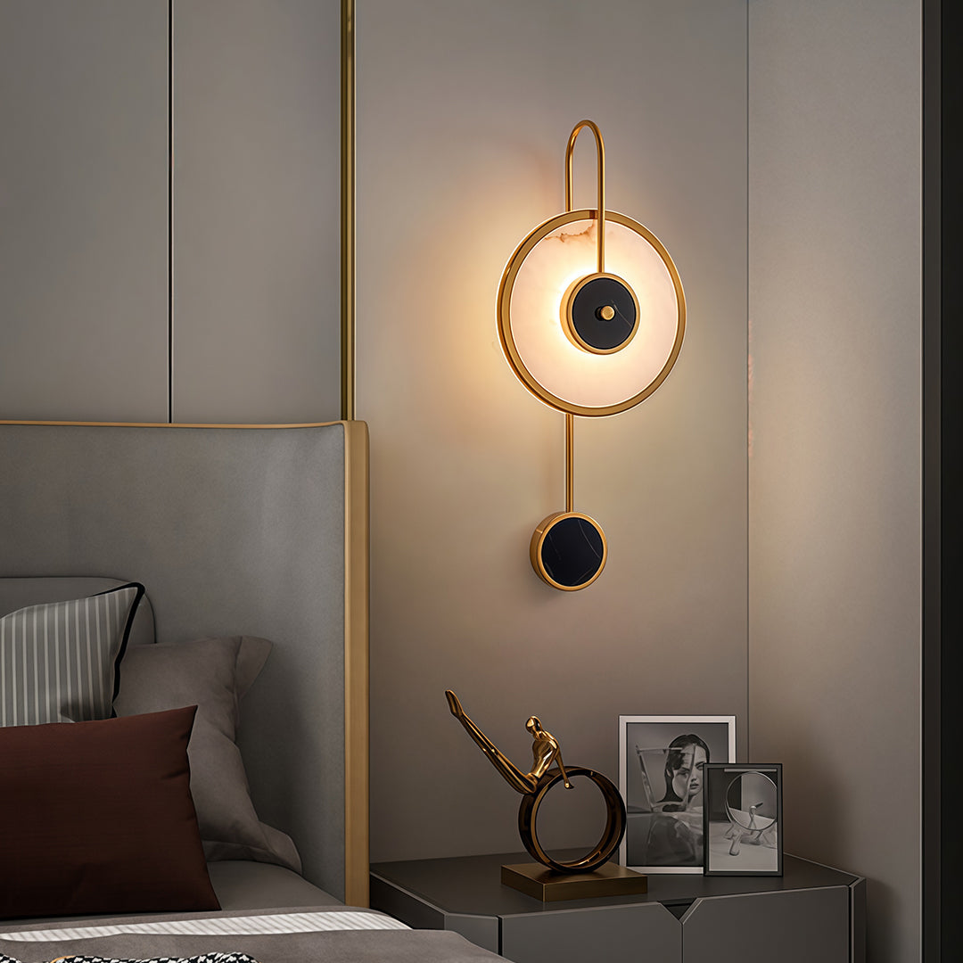Marble Wall Light Modern Luxury Style LED Hardware Lamp