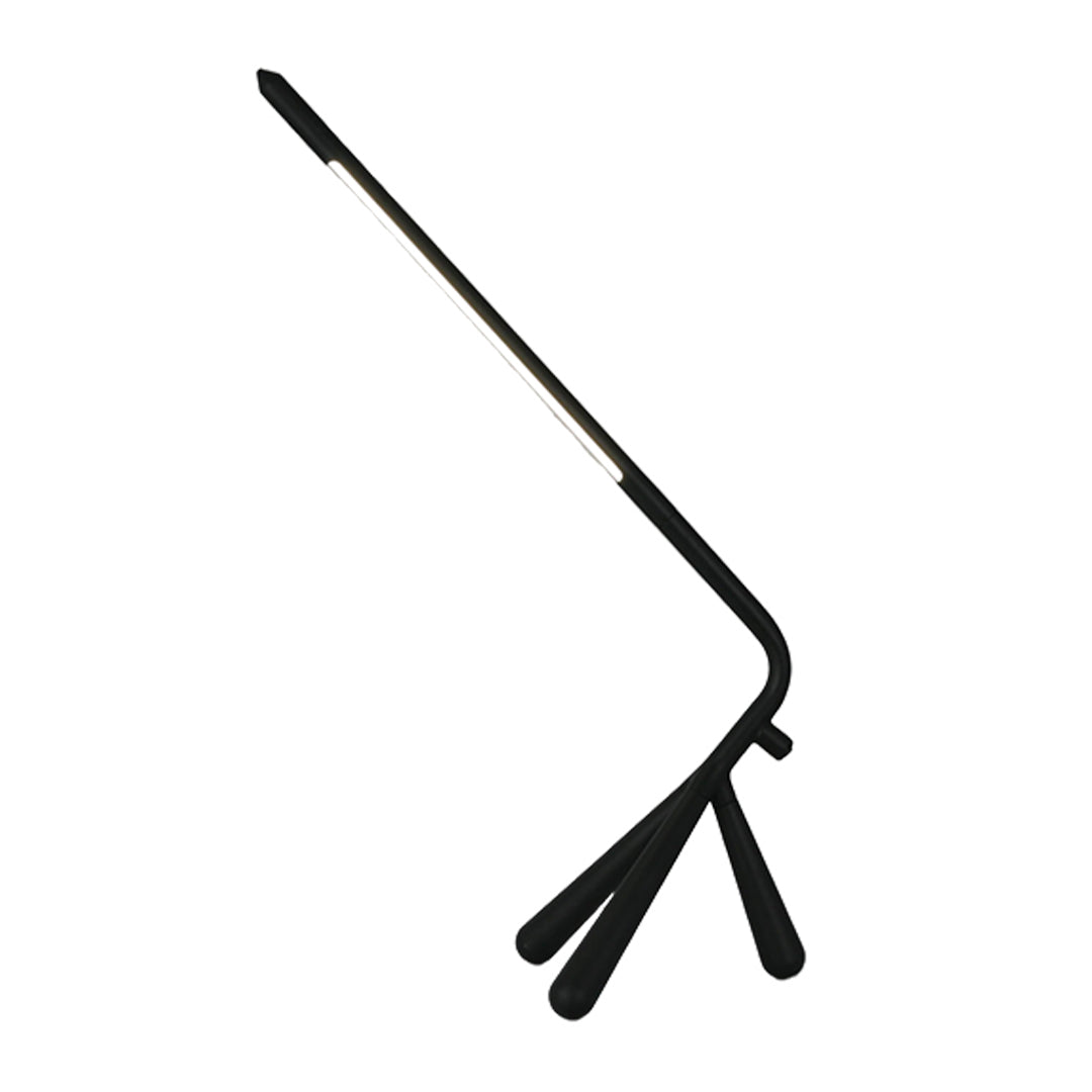 Three Legged Table Lamp LED Eye-Care Rotatable Unique Accent Lamp