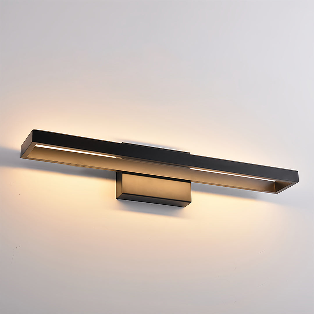Black Vanity Bathroom Light Dimmable LED Modern Picture Wall Light